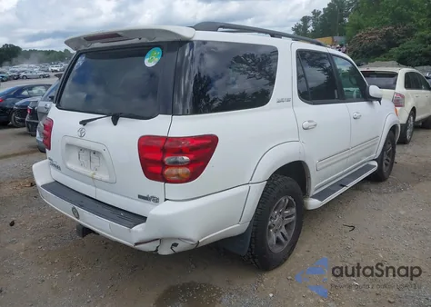2004 Toyota Sequoia Limited V8 from USA, damaged, VIN 5TDZT38A24S223270